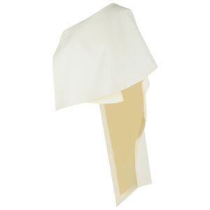 Róhe Draped Cape Top In White Wool Misot Women